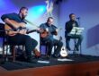 Concierto de timple, guitarra y voz formado por el timplista José Vicente Pérez, el guitarrista Manuel Adrián Niz y el solista Ciro Corujo.